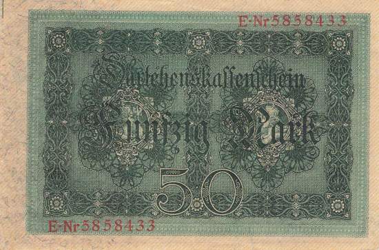 50 Mark 1914 E